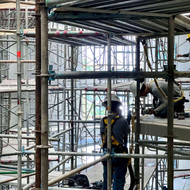 D&J Contracting Group | Sandpiper Atrium
